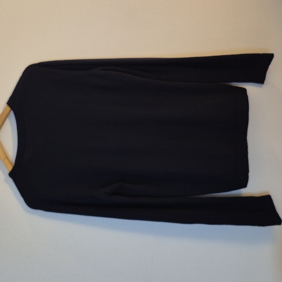 Falke Men's Pure Cashmere Classic V-Neck Sweater Pullover | Navy Blue | Medium - Picture 3 of 8